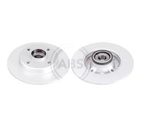 A. B. S.2x Disco Ø244mm Posteriore Pieno per Citroën C3 III 1.2 Puretech 82 1.5