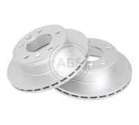 2x A.B.S. 17346 Disco freno Anteriore per VW LT 28-35 II Bus (2DB, 2DE, 2DK)