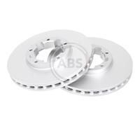 A. B. S.2x Disco Freni Anteriore 276 Ventilato per Nissan NT400 Cabstar F24F