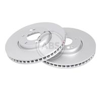 A. B. S.2x Disco Freni Anteriore 300 Ventilato per Hyundai i30 Familiare Fd GD