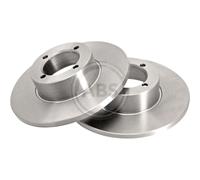 A. B. S.2x Disco Freno Ø246mm Frontale Pieno per Opel Manta B 2.0 E 1.9 S Combo