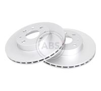 A.B.S. 2X Disco Freno Ø250Mm Anteriore Ventilato Per Daihatsu Gran Move 1.6 16V