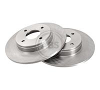 A. B. S.2x Disco Freno Ø290mm Posteriore Pieno per Nissan Silvia 2.0 Gp 16018