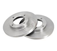 A.B.S. 2X Disco Freno Anteriore 210 Voll Per Piaggio Porter 16324