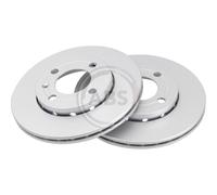 A.B.S. 2X Disco Freno Anteriore 239 Ventilato Per VW Lupo 6X1 6E1 Polo 6N2