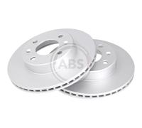A.B.S. 2X Disco Freno Anteriore 241 Ventilato Per Hyundai I10 BA IA KIA