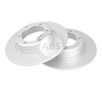 A.B.S. 2X Disco Freno Anteriore 244 Voll Per Citroën 2 CV Dyane 15411