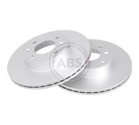 A.B.S. 2X Disco Freno Anteriore 252 Ventilato Per Hyundai I10 BA IA I10