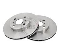 A.B.S. 2X Disco Freno Anteriore 254 Ventilato Per Toyota Paseo Coupe EL54