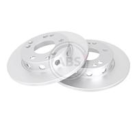 A.B.S. 2X Disco Freno Anteriore 262 Completo Per Mercedes-Benz 190 W201 15778
