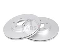 2x Disco freno ventilato 17416 A.B.S. per FORD TRANSIT CONNECT TOURNEO CONNECT