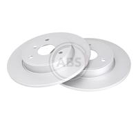 A.B.S. 2X Disco Freno Anteriore 280 Completo Per Smart Fortwo Cabrio 451 450