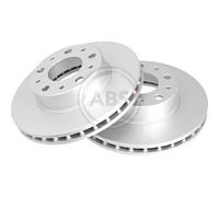 A. B. S.2x Disco Freni Anteriore 280 Ventilato per Fiat Ducato Scatola 250