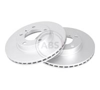 A.B.S. 2X Disco Freno Anteriore 286 Ventilato Per BMW 3 Serie Compact E46 E36