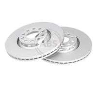 A.B.S. 2X Disco Freno Anteriore 312 Ventilato Per Audi A4 8EC B7 8E2 B6