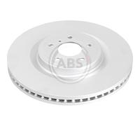 A.B.S. 2X Disco Freno Anteriore 3545 Ventilato Per Nissan 370 Z Roadster