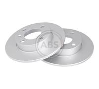 A.B.S. 2X Disco Freno Posteriore 232 Completo Per VW Polo 6N2 6N1 6KV5 6X1 6E1
