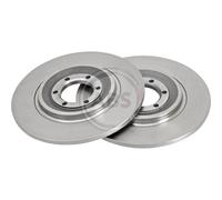 A.B.S. 2X Disco Freno Posteriore 250 Voll Per Alfa Romeo GTV 116 Alfetta