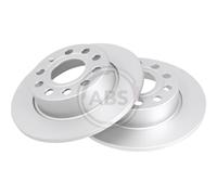 A.B.S. 2X Disco Freno Posteriore 253 Voll Per VW Golf V 1K1 5K1 5M1 521