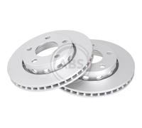 A. B. S.2x Disco Freno Posteriore 256 Ventilato per VW Passat Variant 3B6 3B3