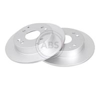 A.B.S. 2X Disco Freno Posteriore Ø260MM Completo Per Honda Prelude V BB