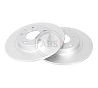 A. B. S.2x Disco Freno Posteriore 278 Pieno per Mazda 6 Kombi GJ Gh Gl 18313