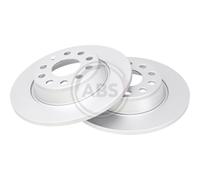 A.B.S. 2X Disco Freno Posteriore 282 Completo Per VW Golf V 1K1 Touran 1T1 1T2