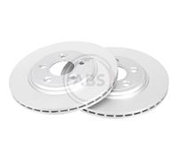 A.B.S. 2X Disco Freno Posteriore 288 Ventilato Per Jaguar S-Type X200 XJ