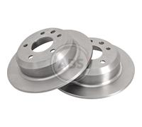 A.B.S. 2X Disco Freno Posteriore 295 Voll Per Daimler X30_ XJ 40 81 Jaguar