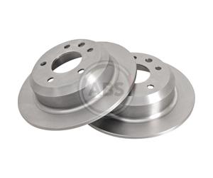 A.B.S. 2X Disco Freno Posteriore 295 Voll Per Daimler X30_ XJ 40 81 Jaguar