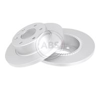 A.B.S. 2X Disco Freno Posteriore 296 Completo Per Iveco Daily IV Kipper 17851