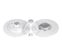 A. B. S.2x Disco Freno Posteriore 300 Pieno per Renault Laguna III Grand Tour