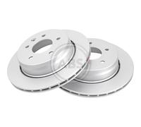 A.B.S. 2X Disco Freno Posteriore Ø305 Mm Per Jaguar XK8 Convertible X100 4.0 4.2