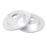 A.B.S. 2X Disco Freno Posteriore 308 Ventilato Per Mercedes-Benz X-Class 470