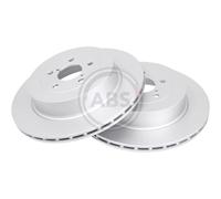 2x Disco freno ventilato 17657 A.B.S. per SUBARU IMPREZA Tre volumi