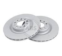 A. B. S.2x Disco Freno Posteriore Ø320 MM Ventilato per Alfa Romeo Stelvio 949_