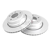2x Disco freno ventilato 17476 A.B.S. per BMW X5