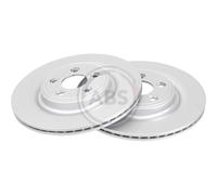 A.B.S. 2X Disco Freno Posteriore 326 Ventilato Per Jaguar S-Type X200 XK8