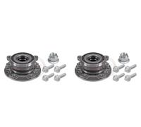A.B.S. 2x Gruppo Cuscinetto Mozzo Ruota Anteriore per Nissan Qashqai II