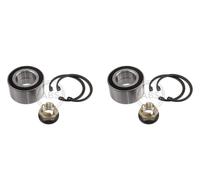 A.B.S. 2X Mozzo Ruota Kit Cuscinetti Anteriore Per Saab 9-3 Cabriolet YS3D YS3E