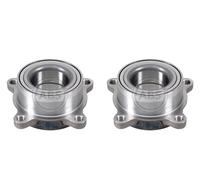 A.B.S. 2x Set Cuscinetto Ruota Mozzo Anteriore Per Mitsubishi L 200/Triton