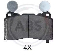A.B.S. 35051 Kit pastiglie freni
