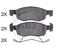 Pastiglie freno 35081 A.B.S. per OPEL CORSA E CORSA E Furgone/hatchback