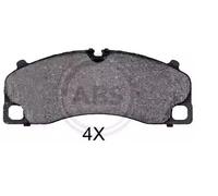 A.B.S. 35088 Kit pastiglie freni