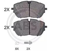 Pastiglie freno 35102 A.B.S. per PEUGEOT OPEL CITROËN DS