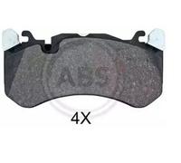 A.B.S. 35109 Kit pastiglie freni Anteriore adatto per MERCEDES-BENZ GLC (X253)