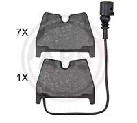 STARK SKBP-0011772 Kit pastiglie freni Anteriore per AUDI Q3 (8UB, 8UG)