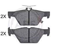 Pastiglie freno 35119 A.B.S. per SUBARU FORESTER LEVORG OUTBACK LEGACY VI XV