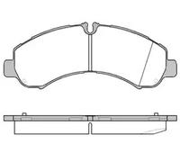 Pastiglia Freno Incl. Indossare Contatto Segnalazione Usura 19,7 MM A. B. S. per