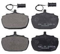 Set Di Pastiglie Freni Con Sensore Di Usura 15 Mm A.B.S. Per AUSTIN AMBASSADOR